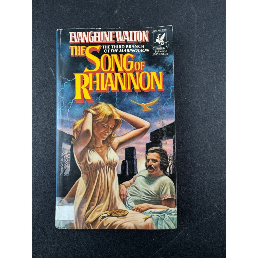 Evangeline Walton The Song of Rhiannon Fantasy Paperback Del Rey 1979 Mabinogion